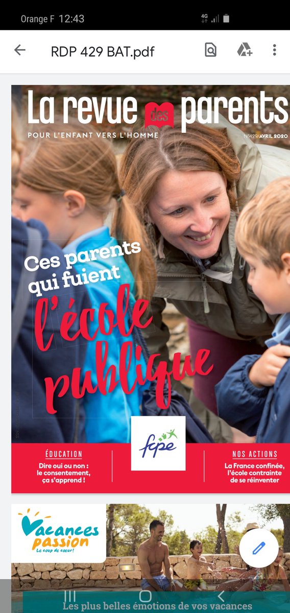 EdDesfemmes's tweet photo. A LIRE entretien avec @ElvireDCharles sur le livre "ClitRevolutionManueld'ActivismeFeministe" dans RevueDesParents de Avril ... pour que les Luttes desFemmes soient dans chaque maison durant le confinement!!💪❤❤ @sarahconstantin #alicedes @Femen_France https://t.co/7CS7GPJV8H