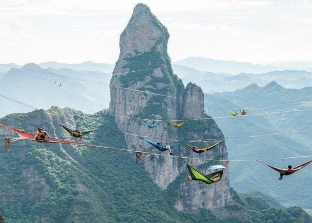Myth And Fact Sky Camping In Mountains Of Shanghai China Myth And Fact Sky Camping In Mountains Of Shanghai China