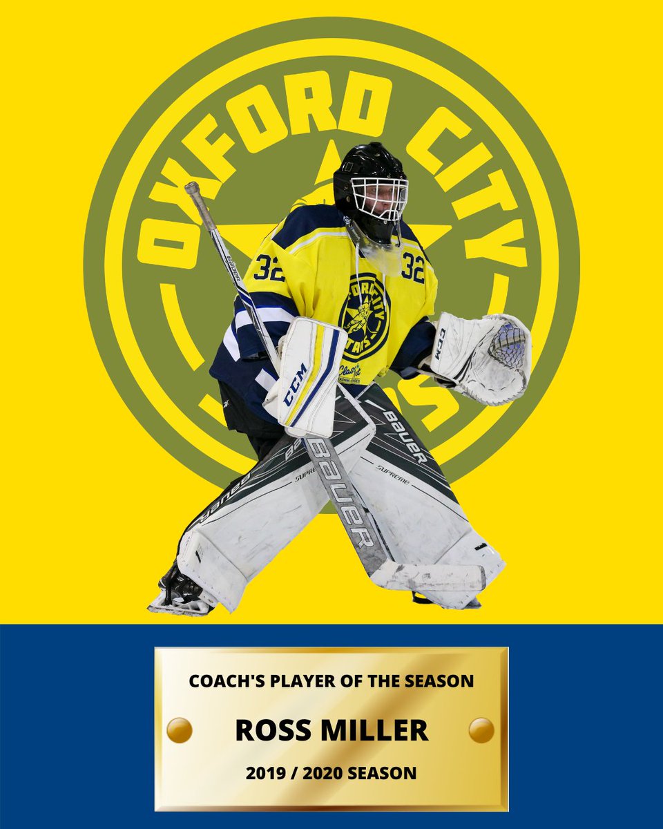 We're kicking off our 2019/20 awards with Coach's player of the season:

Congratulations to <a href="/Rosspect22/">Ross Miller</a> !