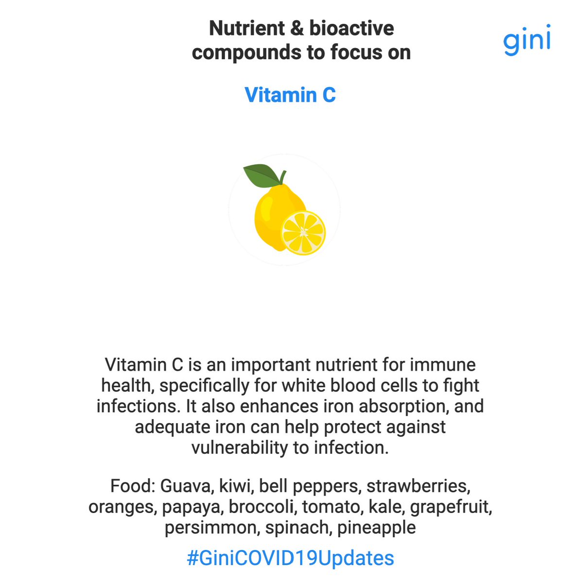 Gini Health On Twitter Generally Vitamin C Is Supportive Of The