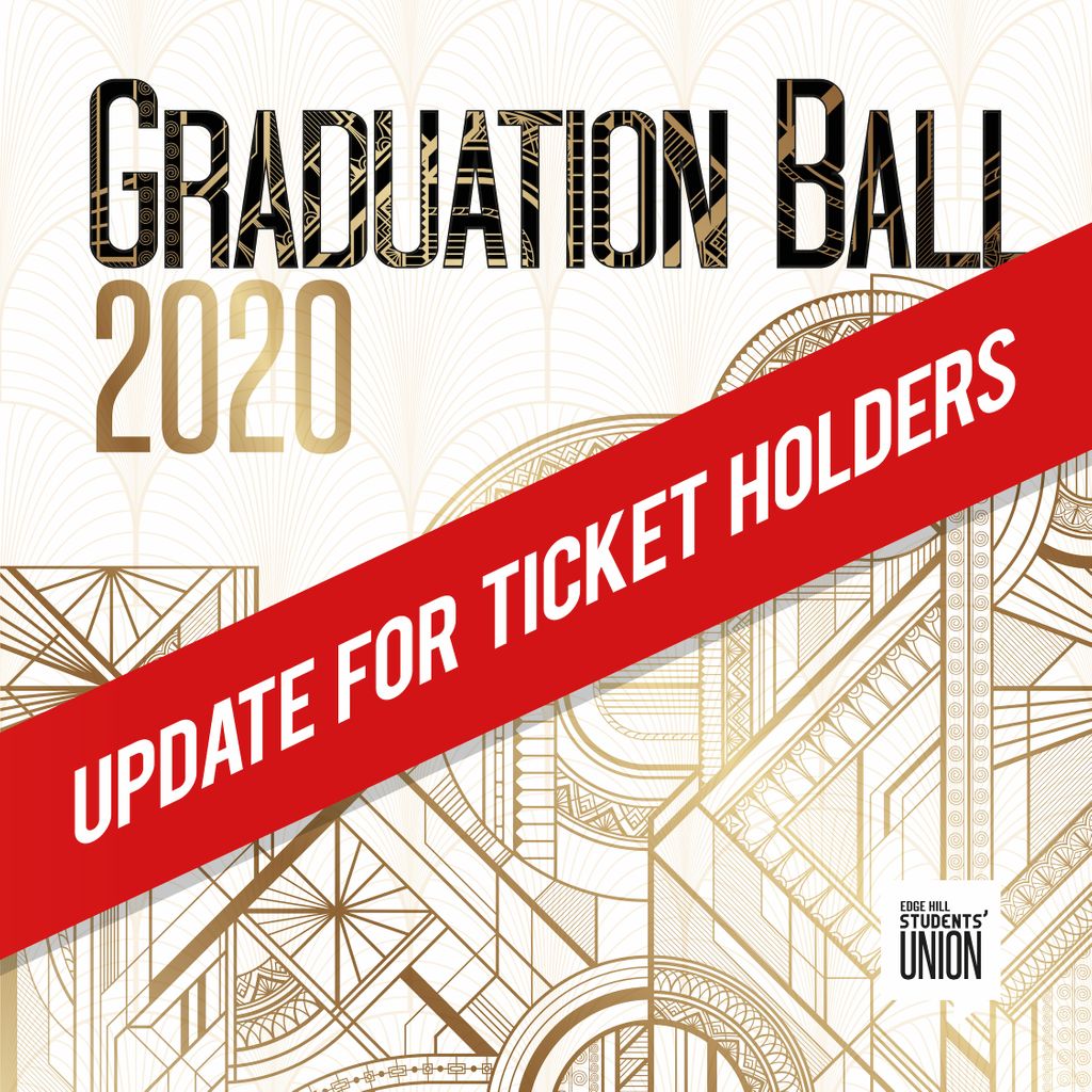 🚨 GRADUATION BALL UPDATE 🚨

If you have purchased a ticket for Graduation Ball 2020, you will receive an email in the next 5-7 days. 

PLEASE BE AWARE – emails may arrive in your spam or junk inboxes, and will be sent to the email you used on the Eventbrite order form.