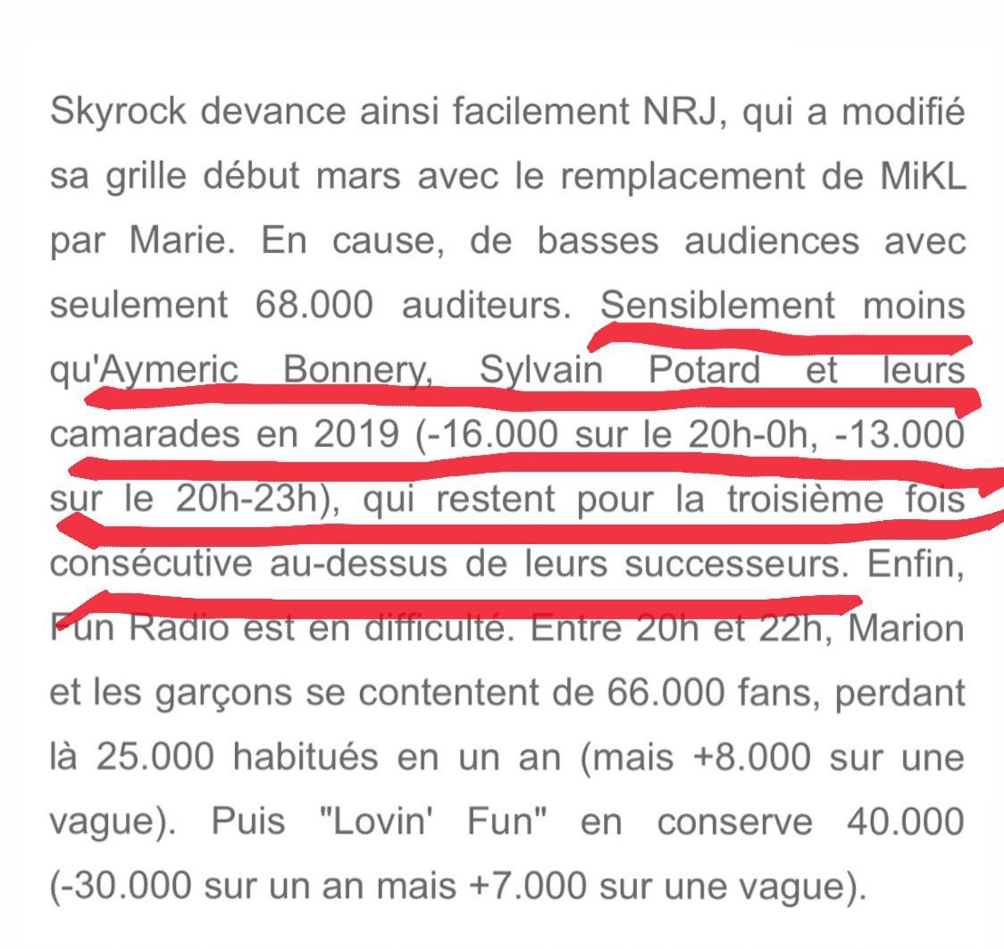 La rentrée va vite arriver plein d’idées, plein d’envies et de voir que cette saison on vous a beaucoup manqué ça fait plaisir ❤️❤️❤️
Merci 🙏🏼 
ozap.com/actu/audiences…
#AudiencesRadio #3-0