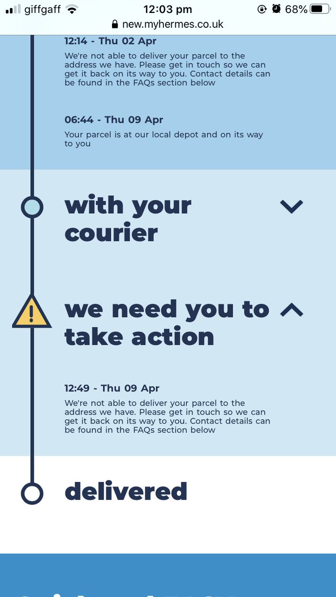 woongdo's tweet photo. @Hermesparcels how do you know that you are not available to deliver my parcel in the future? It is only noon!! How can I get my stuff?!!! This is not the first time. It is so annoying!! https://t.co/ciiYHvrRAT