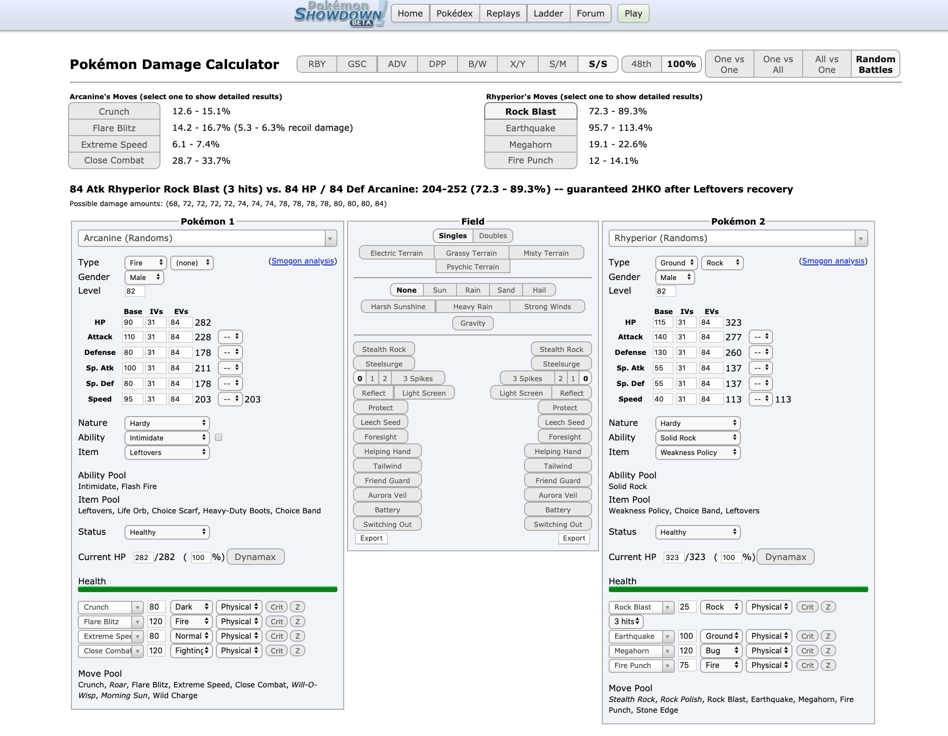 Random Formats on Pokémon Showdown - Smogon University