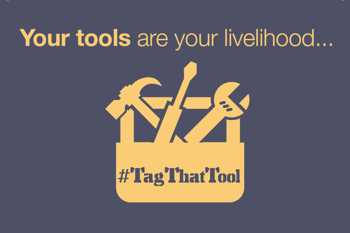 ThamesVP's tweet photo. Need something to do whilst you #StayHomeSaveLives? How about... #TagThatTool🛠
1️⃣ Make a note of the serial number of your #tools
2️⃣ Draw (with a marker pen)/engrave a distinctive marking on the tools - not your name!
3️⃣ Register the serial number with @ImmobiliseCrime https://t.co/laKz2d6tua