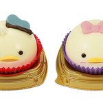 ドナルドとデイジーのケーキ。ディズニーランドに行かなくてもコンビニで買えちゃう。