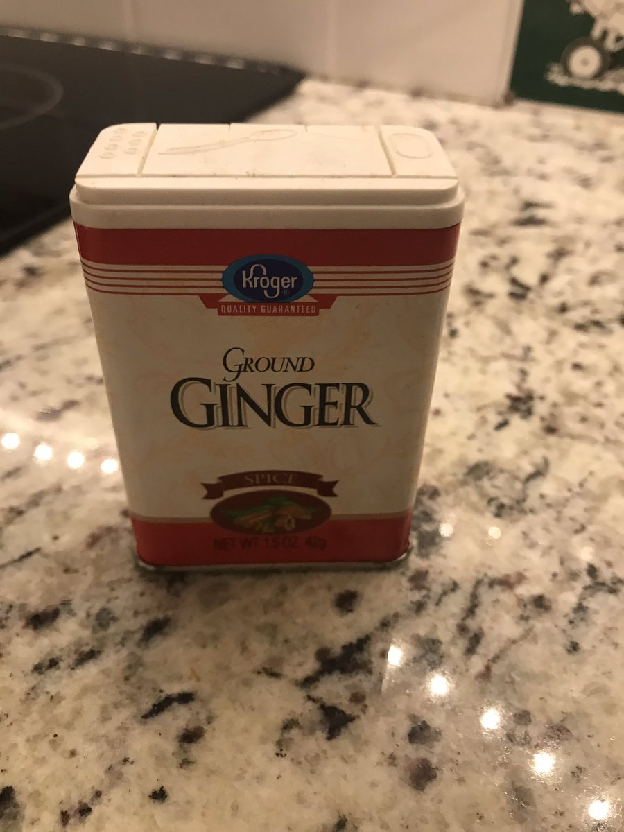 KschilbMiller's tweet photo. Quarantine Games: Win $20!!! 

Check the expiration dates of your spices. Whoever has the oldest expiration date on a spice will receive a $20 gift card from me to help refill your spice rack. See my winner in the pictures. 😳 😲  Can you beat me? 
#ShowMeYourRack #OlderThanHarry https://t.co/sjcEBIU42l