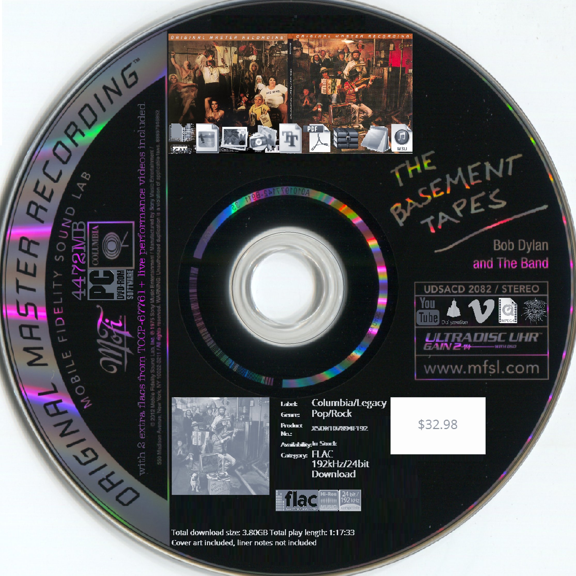 Sonny Boy McFitzson On X: "#TheBasementTapes 24-192 Torrent.