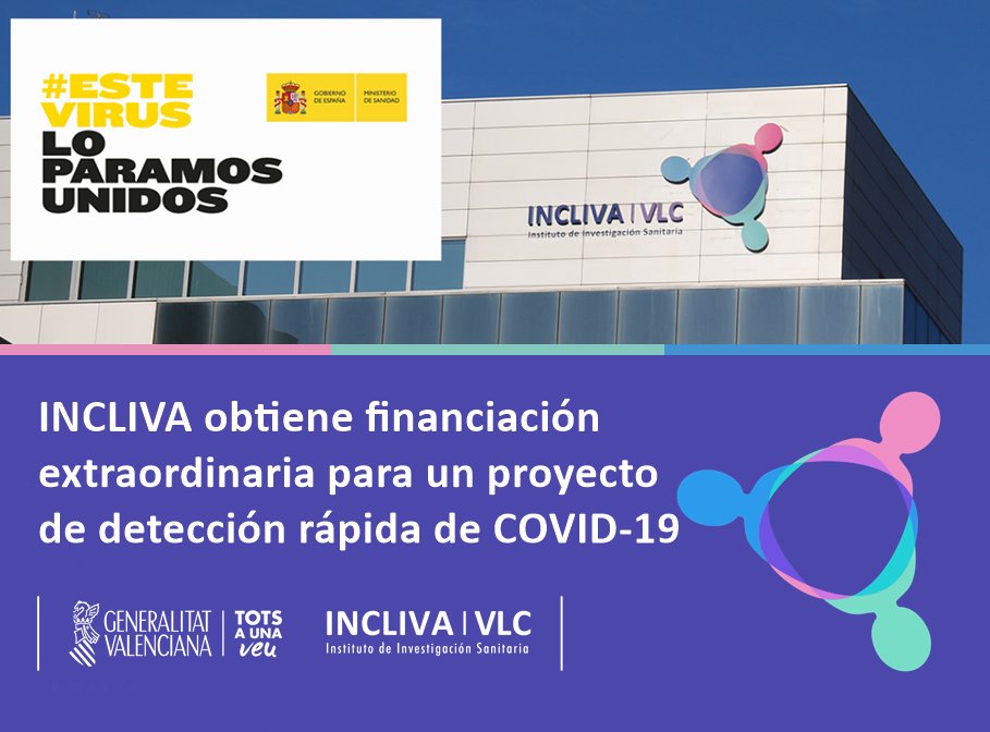 incliva_iis's tweet photo. 👏 El proyecto, dirigido por nuestro investigador Felipe Javier Chaves, permitirá desarrollar kits de detección de #COVID19 de bajo coste, sencillos y que detecten el virus en 15-30 min. Está financiado por el @SaludISCIII y confinanciado con fondos FEDER👉https://t.co/8WLgIS78To https://t.co/qWzDYlaeO7