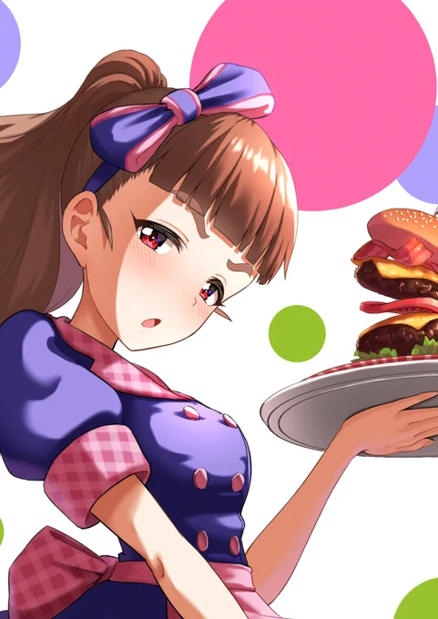 自分の大好きなものセットみたいな絵になりました。。
#奈緒リレー 
#みんなでなおすき 
#シンデレラガールへの虹色橋 