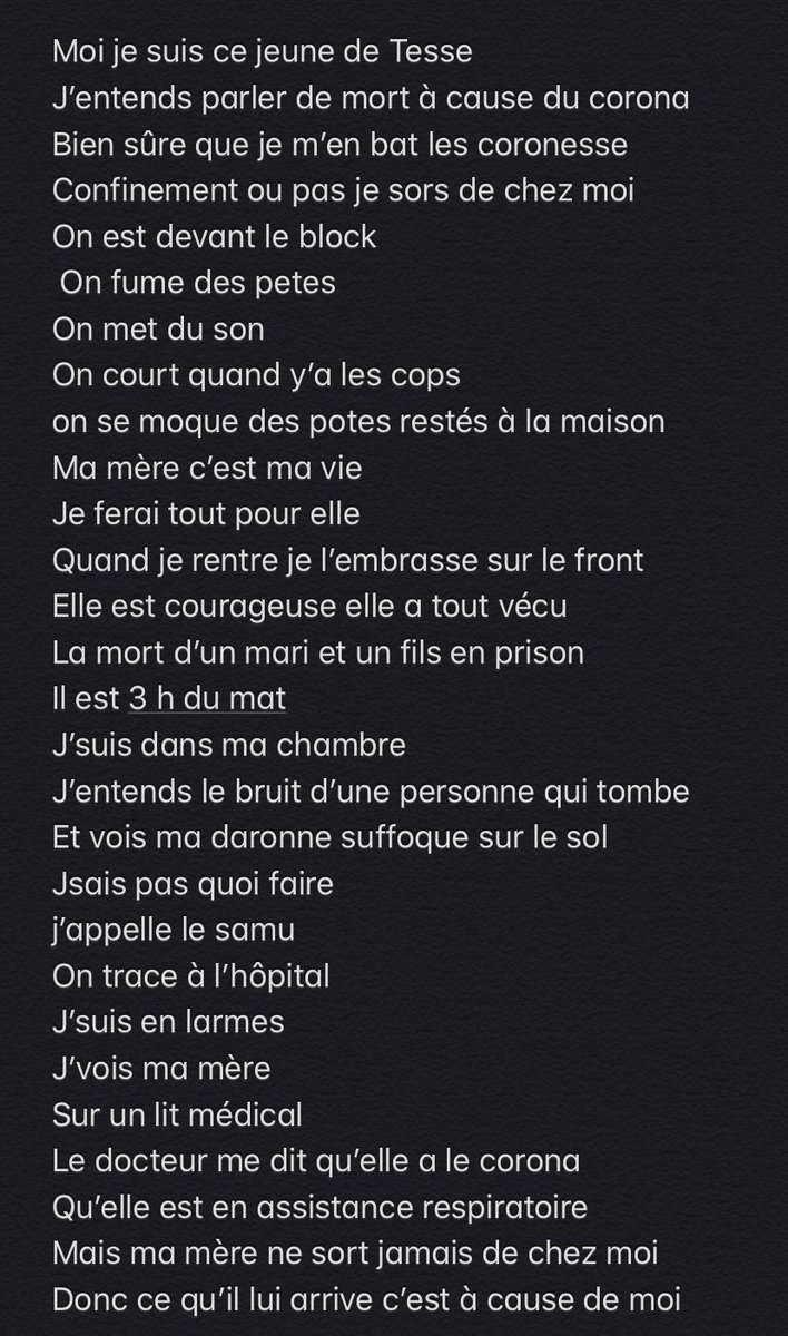 sosomaness's tweet photo. 🙏🏼🙏🏼🙏🏼
#RestezChezVous https://t.co/lKfRWwgrex