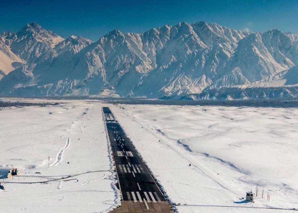 Now Skardu in the northSkardu is a city in Gilgit-Baltistan region of Pakistan.Skardu is located at the confluence of the Indus and Shigar Rivers at a elevation of nearly 2,500mSkardu serve as a important gateway to the eight-thousanders of the nearby Karakoram Mountain range