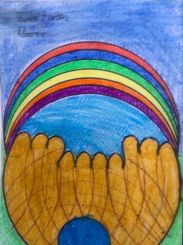 Avila_Turismo's tweet photo. Esta tarde,vamos a pintar de animo y color el dia,con esta muralla,con un arcoiris lleno de color sobre el cielo azul,que nos han enviado,realizado por Pablo Álvarez Herráez,de 7 años .
¡Gracias, Pablo! 
https://t.co/Sz8JLCuFZy
Esperamos vuestros #dibujoscuentosyfotos. https://t.co/N9VEfVMVgq