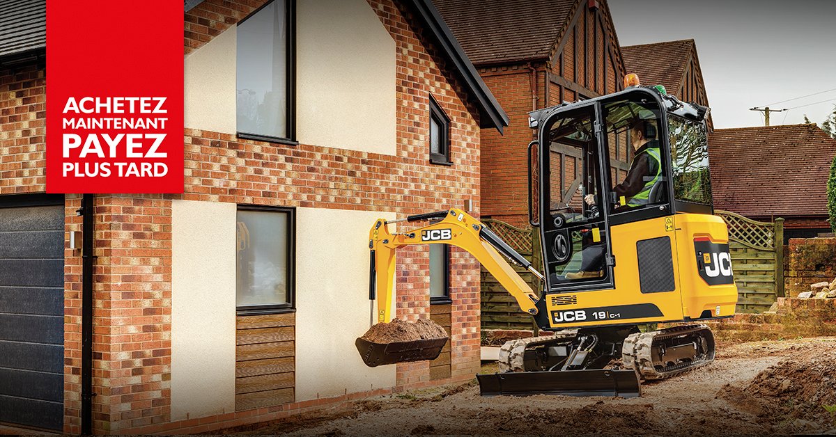 jcbfrance's tweet photo. #ACHETEZMAINTENANT #PAYEZPLUSTARD 
#JCB FINANCE vous propose la solution FAST START : 
✅Trésorerie optimisée 
✅Acquisition de matériel neuf performant
✅Offre valable sur l'ensemble des gammes JCB (BTP, AGRI, INDUSTRIE)
➡️Pour en savoir plus : https://t.co/vYTsV6kqoJ https://t.co/kxswhWnko0