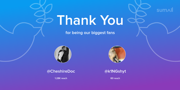 TheKinkyFucks's tweet photo. Our biggest fans this week: CheshireDoc, k1NGshyt. Thank you! via https://t.co/Fk3UfRNjb9 https://t.co/7ZQRwUG4ko