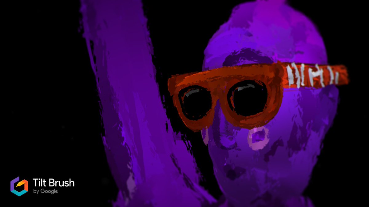 baiweiart's tweet photo. Today was a @tiltbrush day, finished a big project and uploaded works to poly. Couldnโt resist sharing these 3 developers of @Nreal with ya: meet Mr. Chick Cocker, Mr. Vio Le Purp and Oshi San!
@TiltBrushArt #fxgvr https://t.co/wmg92b8GgL