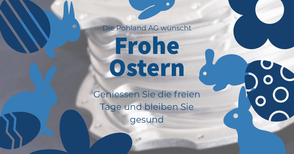 Das Team der Pohland AG wünscht frohe #Ostern #HappyEaster2020