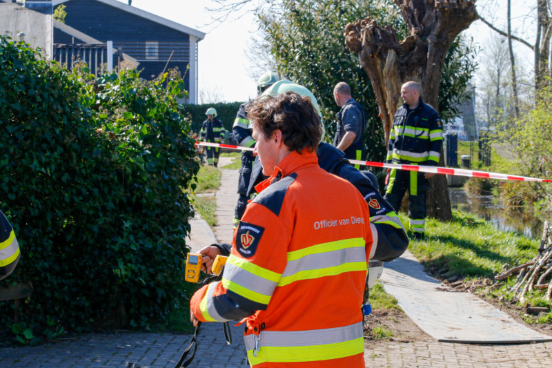 Melding brandweer Yn 'e Lijte Grou