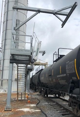 AtlantaFlow's tweet image. Looking to update your loading access for your rail cars?  Give us a call for a site visit and a quote.  #safety #safeaccess #platform #gangway