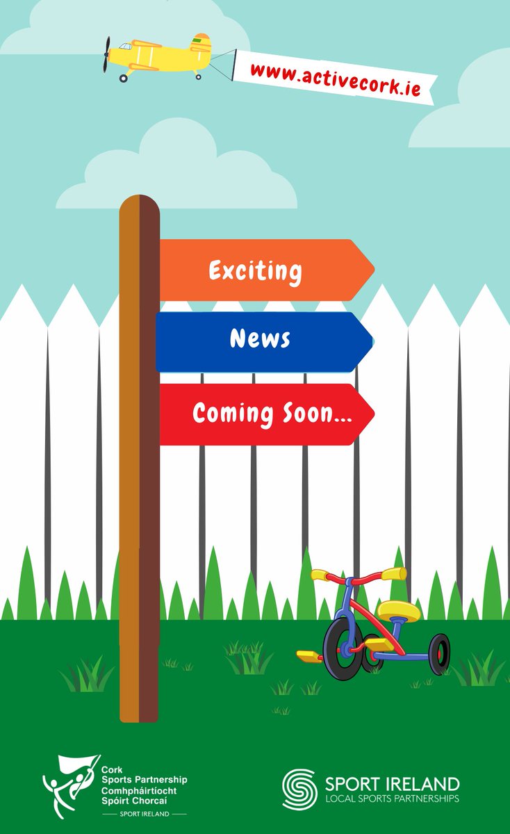 Exciting News Coming Soon...

Watch this space 👀

#KeepCorkActive | <a href="/sportireland/">Sport Ireland</a>