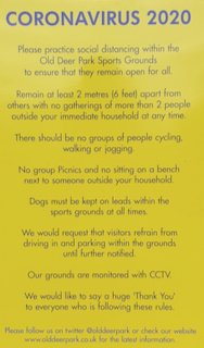 Latest Covid-19 Update. If you use our grounds, please enjoy them over easter but observe our rules to look after yourselves and those who are working to care for us. olddeerpark.co.uk/latest-news