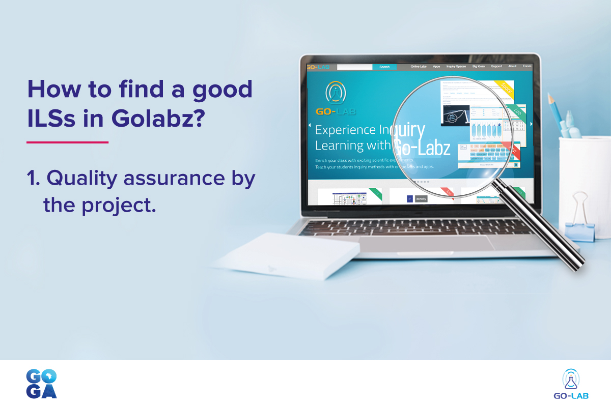 GOGAProject's tweet photo. How to Find a Good ILSs in #Golabz?
#GOLABZ has introduced several quality-check mechanisms and tools to help you choose suitable ILSs for your classroom activities.
1. With #GOLABZ, you are assured of quality projects.
Learn more: https://t.co/0pYOJO1SoZ https://t.co/F6IVUj49Mw