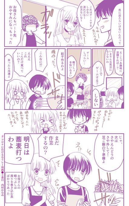 コロナに負けるなリレー漫画 を含むマンガ一覧 ツイコミ 仮
