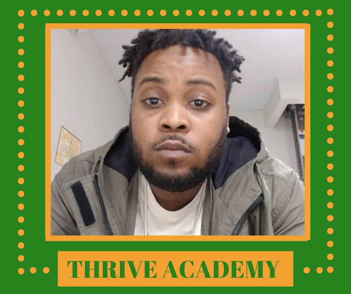 THRIVEBR's tweet photo. Thankful Thursdays | We want to show gratititude to our Attendance Team Manager, Mr. Jabril Muhammad.  Mr. Muhammad ensures that Thrive students are attending their online classes regularly. Thank you for helping our students be successful in online learning! #WeAreThrive https://t.co/Cv1iTzw3FJ