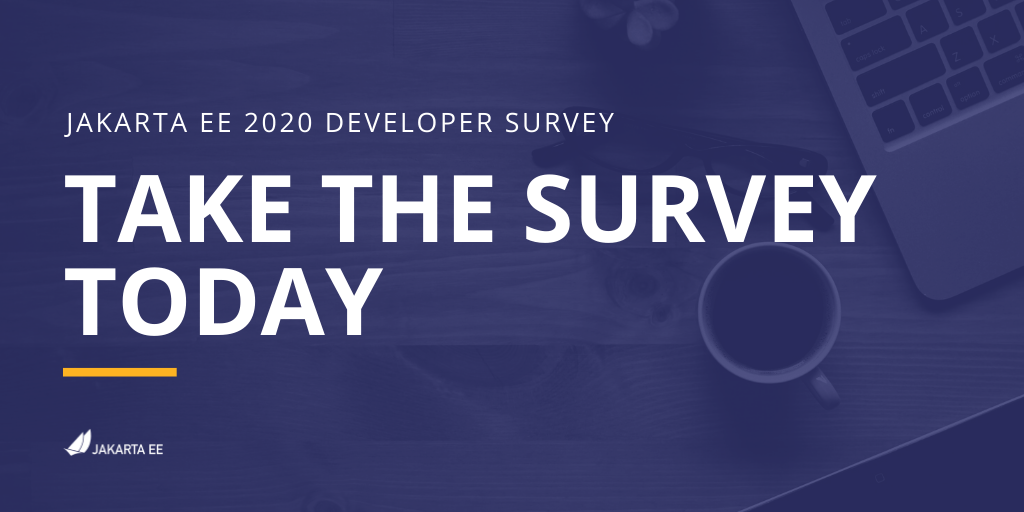 ivar_grimstad's tweet photo. The @JakartaEE 2020 Developer Survey is out!
Read this post and take the survey today!
#JakartaEE
#EclipseFoundation
#Community
#opensource https://t.co/W6mq0USNps https://t.co/xi2EhNjtW4
