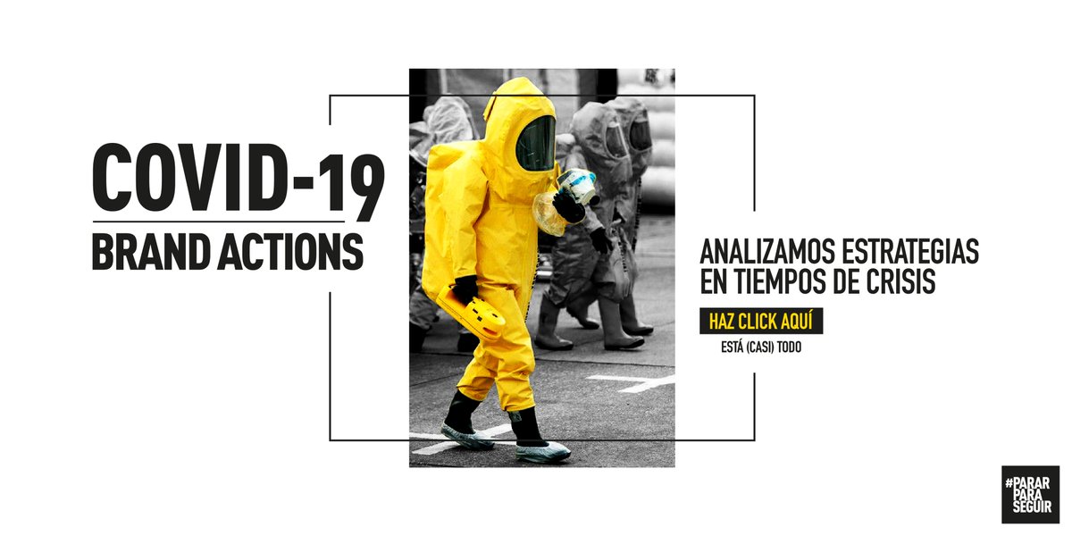 Nuestro documento sobre el comportamiento de las marcas durante el Covid-19 ya ha llegado a Australia sin saltarnos el confinamiento ni poner en riesgo al equipo de estrategia #PararParaSeguir cutt.ly/wtL32Be