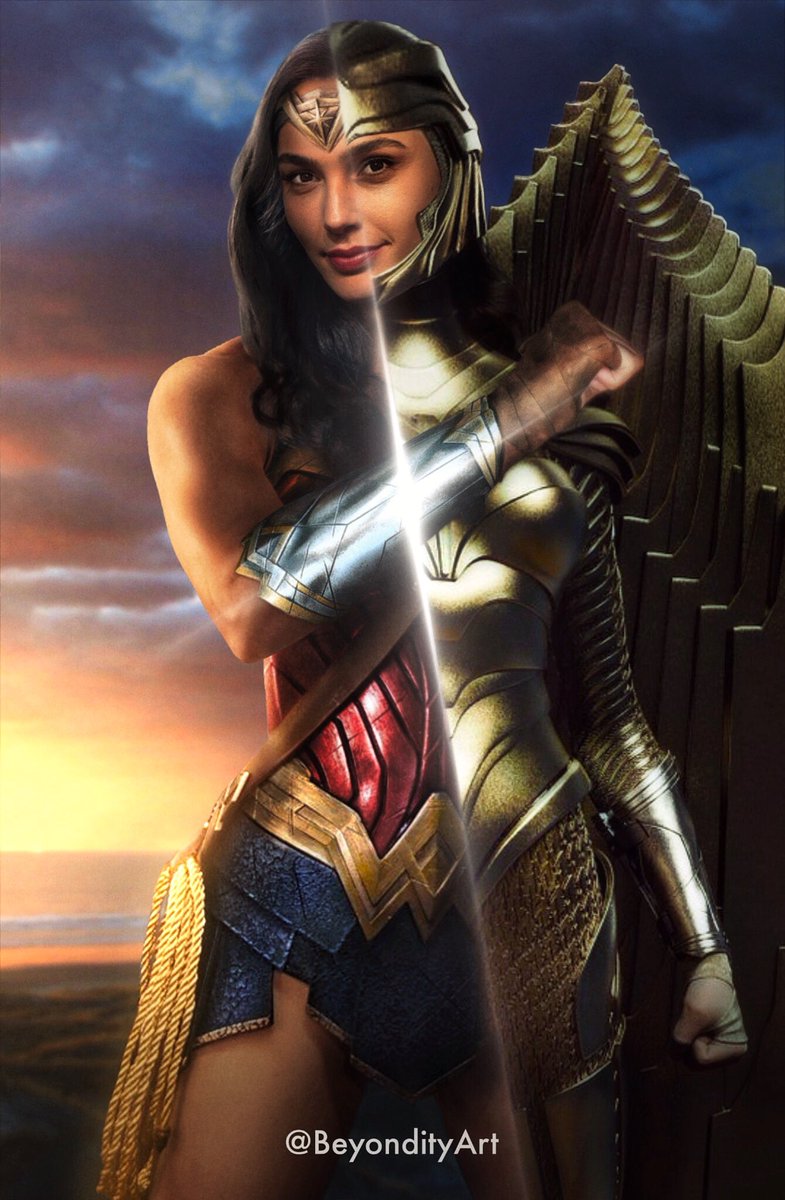 BeyondityArt's tweet photo. Took inspiration from the colours lf the film 😍 hope you guys enjoy this!!!
#wonderwoman #wonderwoman1984 #ww84 #galgadot https://t.co/D8BqDD7HWo