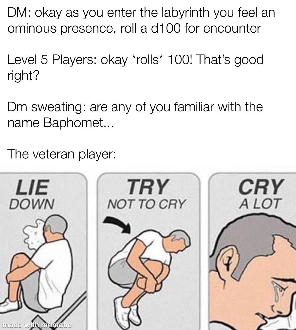 تويتر Dnd Memes على تويتر I Put Him On The Encounter Sheet As A Joke I Swear Dnd Gamenight 5e Character Adventure Meme Druid T Co 9uqyoh7ncr
