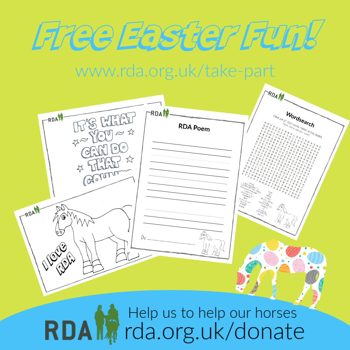RDAnational's tweet photo. Any RDA riders or drivers (or anyone else!) stuck for fun things to do over Easter and beyond, visit https://t.co/981rO6tvv3. 
Take a picture of your work and share it with us if you like. We'd love to see what you've been up to. https://t.co/oQUlzHU1zp