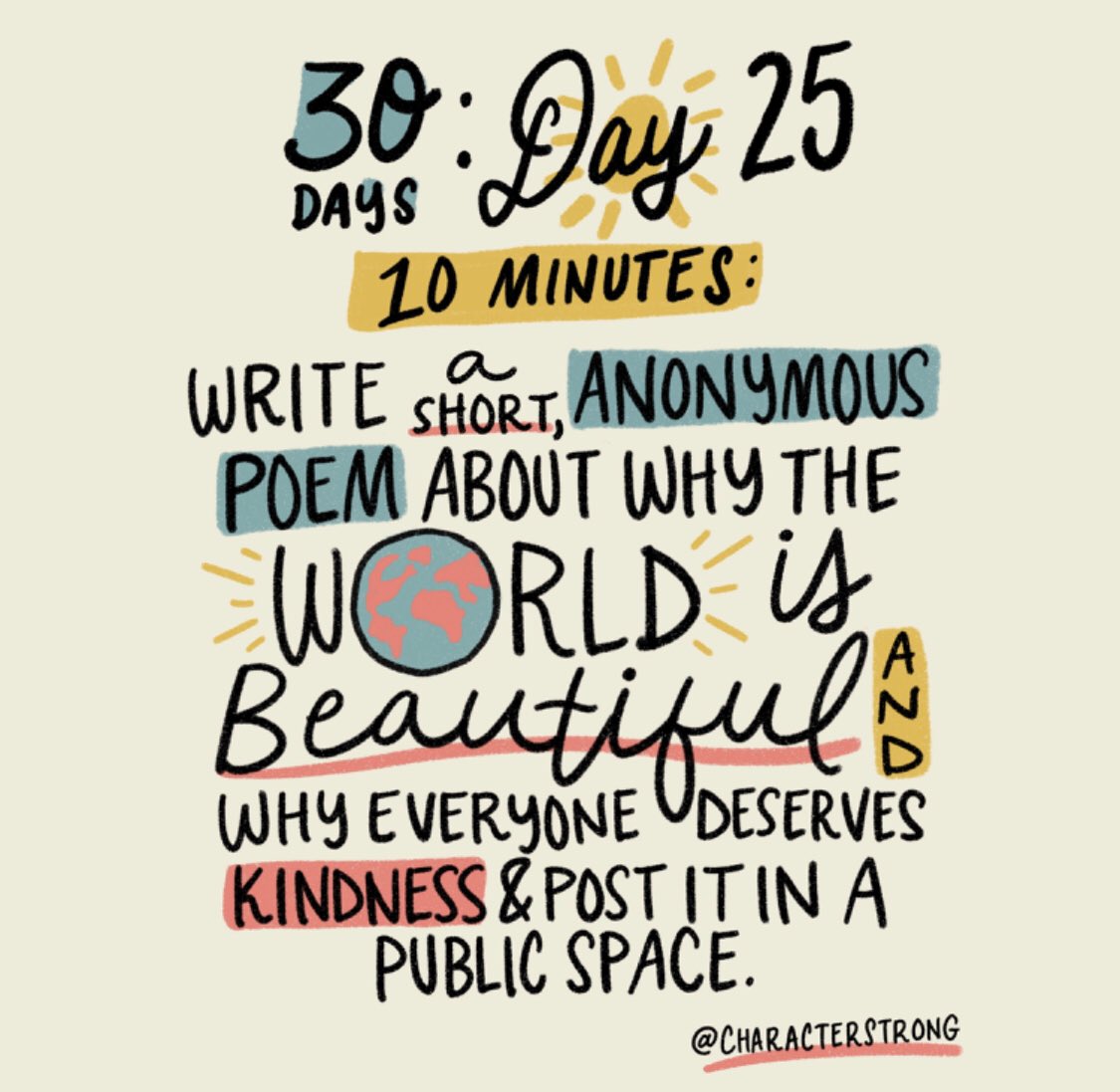 DrJLillard_AP's tweet photo. Day 25: Kindness Challenge @careacter @CRichardson_AP @DrJWhite_AP @BBrownTBHS https://t.co/7tUEEYqLY1