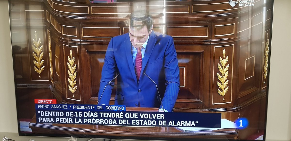 Es oficial...Confinamiento hasta el 15 de Mayo...