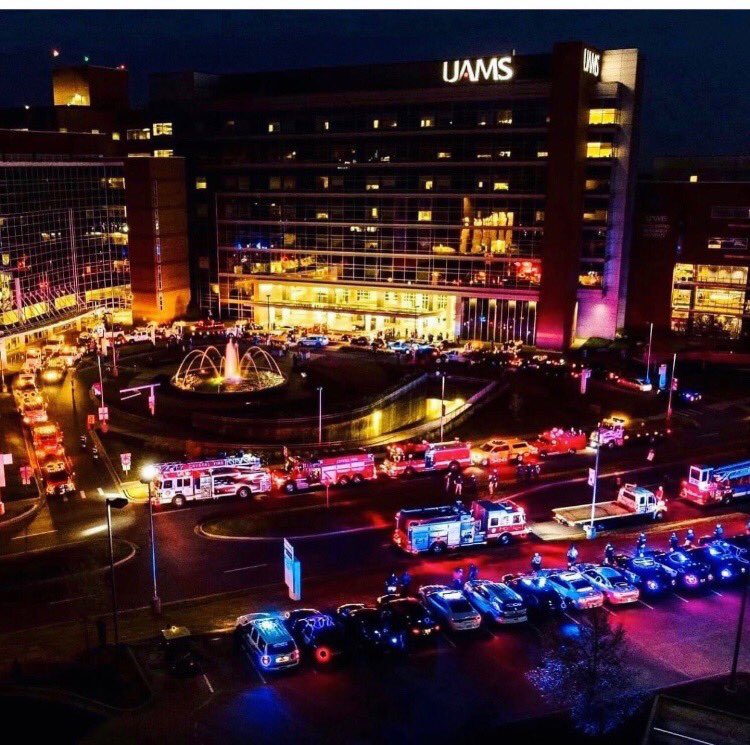 The Little Rock Fire Department participated in a gathering as a token of appreciation to the Healthcare workers that keep us safe. We cannot thank you enough for what you do for us.