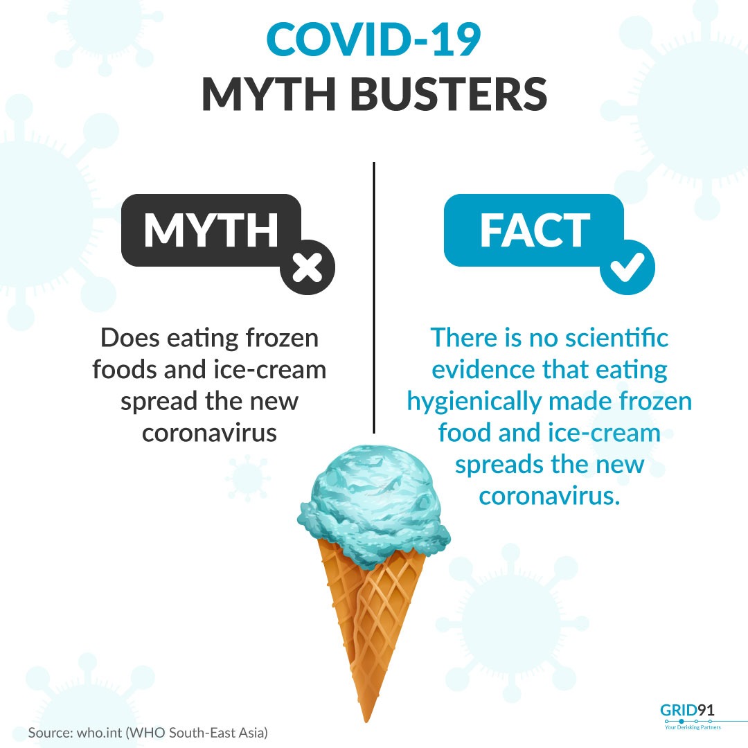 grid91_official's tweet photo. As the outbreak continues to create panic, @grid91_official helps bust some myths and brings you facts to avoid confusion and spread of misinformation.
#mythbusters #grid91solvingmisconceptions #FactsMatter #coronavirus #StayAwareStaySafe #FACT #StayAtHome #Coronavirustruth https://t.co/JTEfB2TwSa