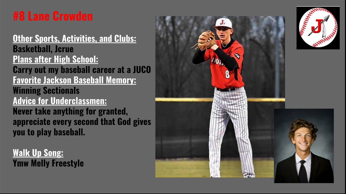 Senior Spotlight
#8 Lane Crowden