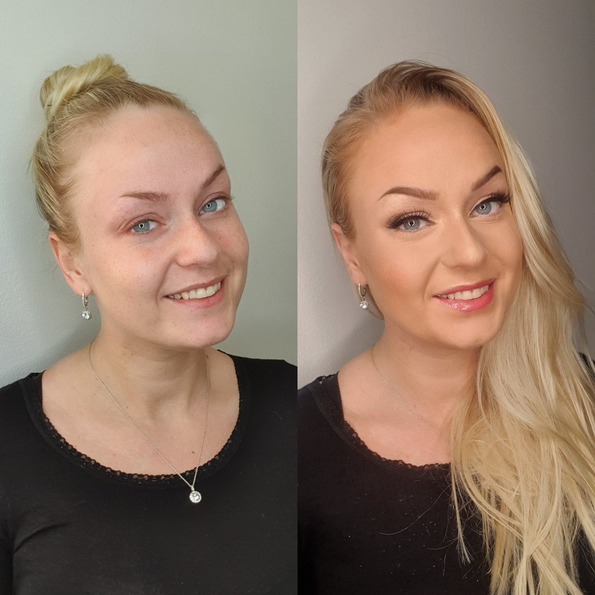 nynnelindhard's tweet photo. SIMPLE BA 🌸 
Just the way a lot of you woted for ♡
#nflmakeup #nfllashes #ba #beforeandafter #makeupartistcopenhagen #simplemakeup https://t.co/btNu3yXOHF