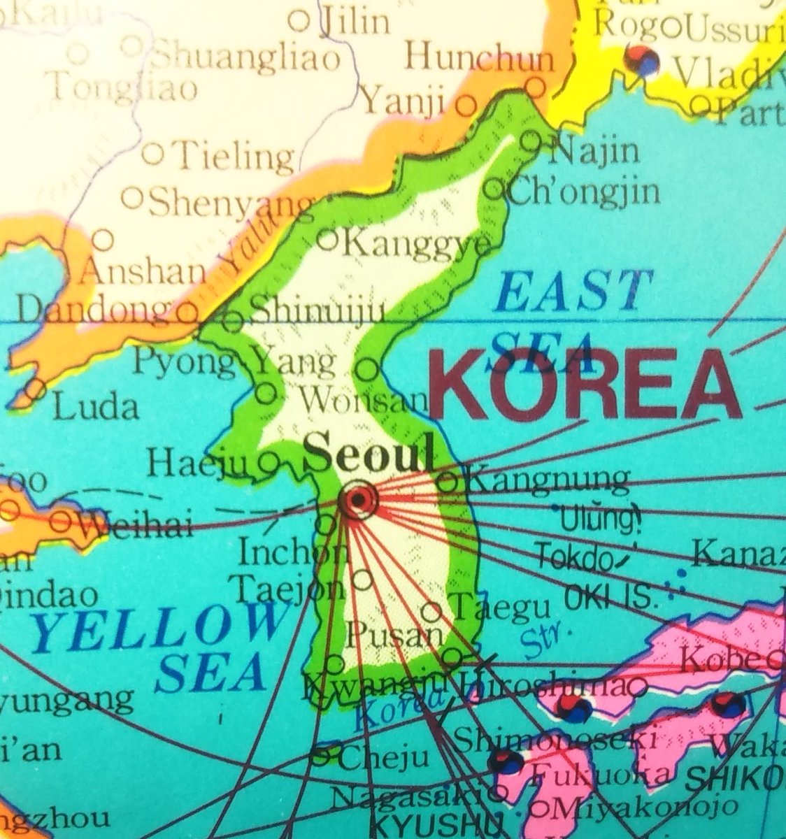 りーべ ちなみに韓国と北朝鮮では それぞれが 我こそは朝鮮半島を領有する唯一の国家である と主張している したがって韓国の地図 には今でも北朝鮮がない