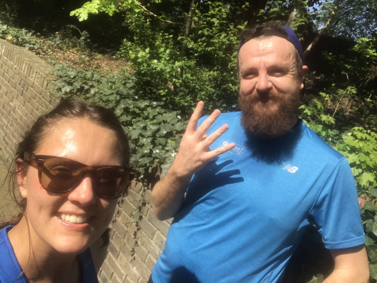 rebeccasaunders's tweet photo. Jogging in blue for the incredible  #NHS and key workers out there #DailyMileAtHome #StayAtHome #BeSafe https://t.co/FZP6QNtO1L