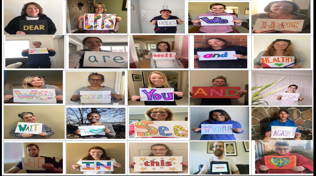 We miss you LPPS! Here is a message from us to you! Stay safe.  ⁦❤️ ⁦<a href="/Lorneparkps/">Lorne Park PS</a>⁩ ⁦<a href="/PeelSchools/">Peel District School Board</a>⁩ ⁦@jaiswalPDSB⁩ ⁦<a href="/growingupcurios/">Growing Up Curious</a>⁩ ⁦<a href="/MattShchukovsky/">Matthew Shchukovsky</a>⁩ ⁦<a href="/susie_ellis9/">Susie Ellis</a>⁩ ⁦<a href="/friendlyspiritd/">Unapologetically Maura</a>⁩