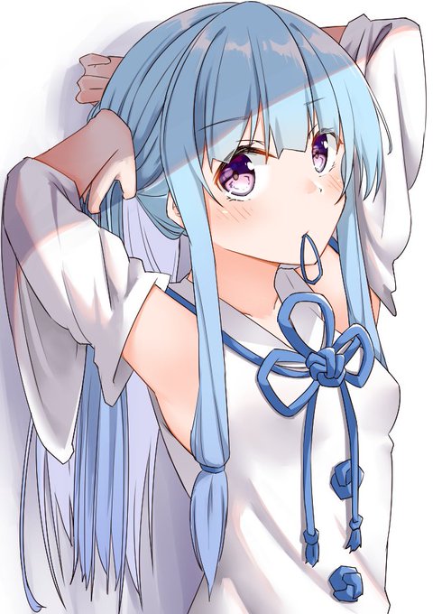 咥え髪留めのtwitterイラスト検索結果