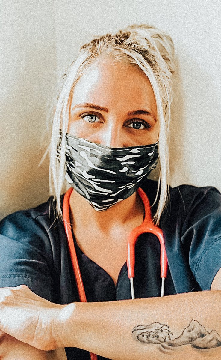 summersteak9's tweet photo. Each fighting day is one step closer to normality🏩🦠🩺💉 #covid #rn #coronavirus #nurse #NursesCOVID19 #WashYourHands https://t.co/0rPba7jzW9