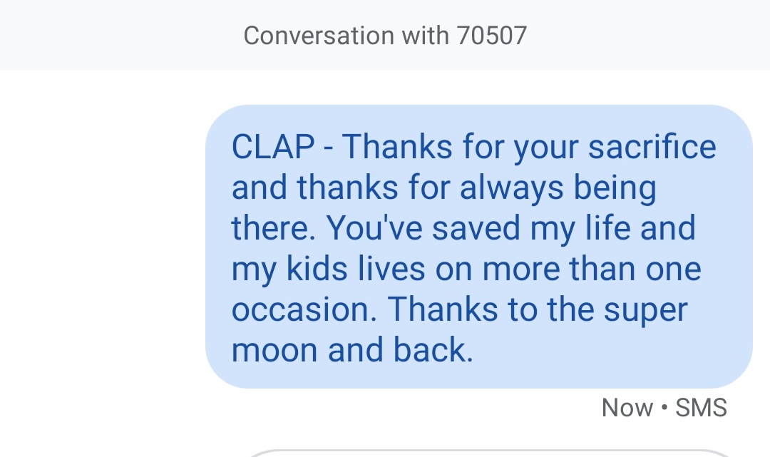 Here's my message to them. Go on help if you can  #ClapForOurCarers