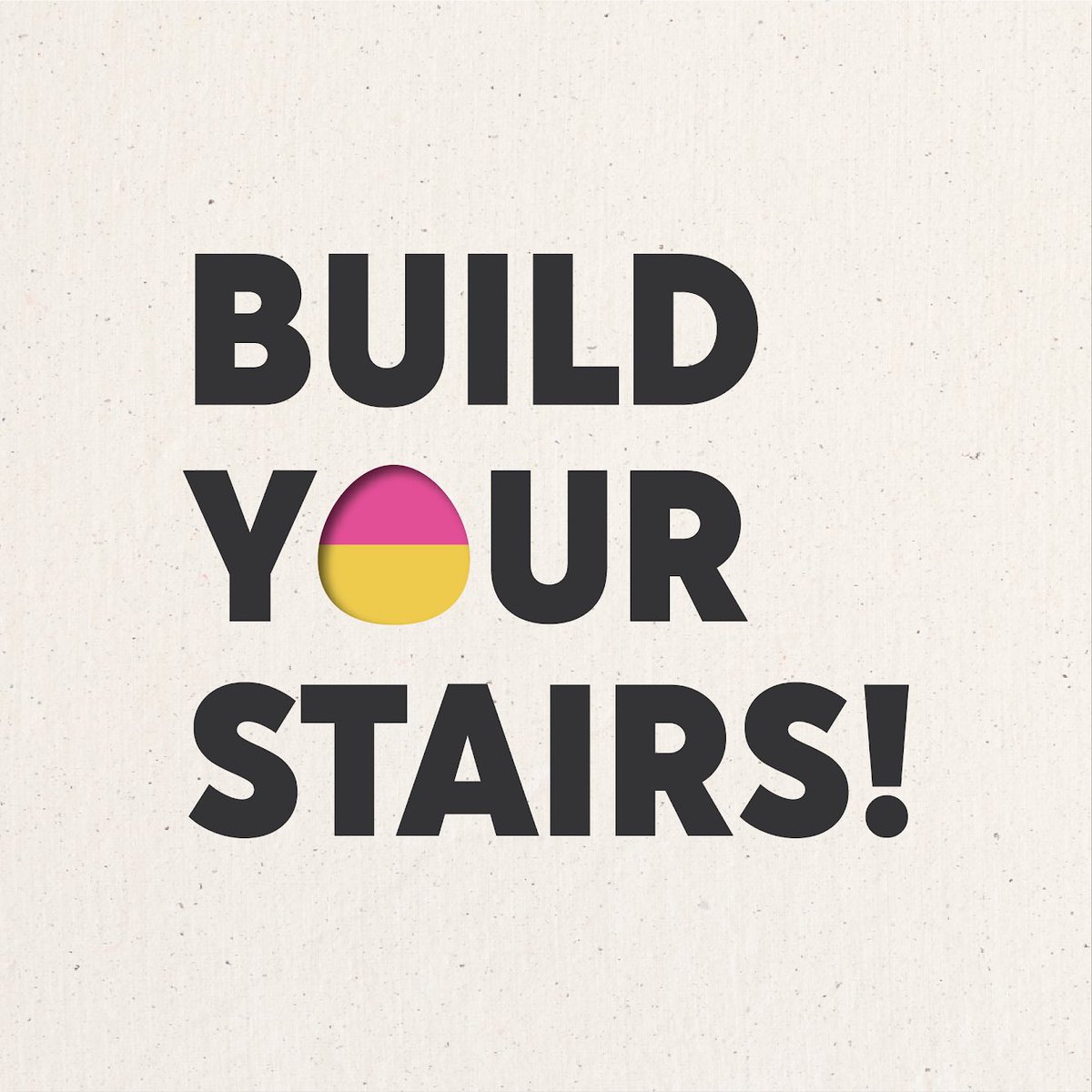 Not got any stairs!? No worries! 
Not having any stairs is no excuse for not getting involved. We’ve got some great ideas coming up this aft on how you can build own! #BigIndoorEggRoll