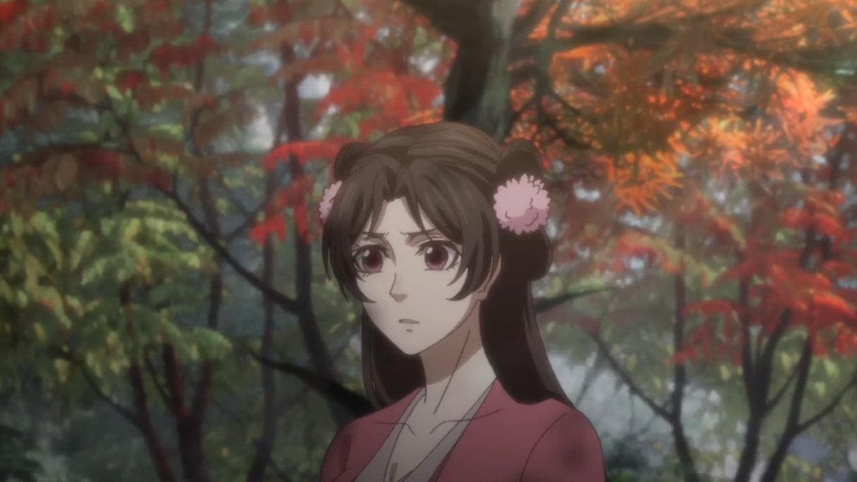 luo qingyang (miamian) - light pink hibiscuses  #mdzs