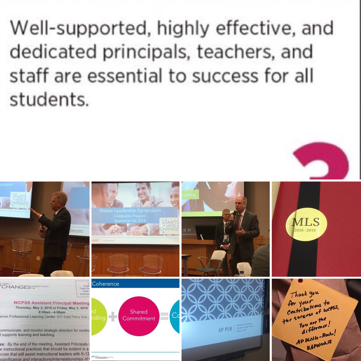WakeAPPLN's tweet photo. 🎉Happy Day 4 #APWeek20 ~ Today we would like to S/O @WCPSS @WCPSSTeam @recruitwcpss @WCPSSProfLearn @MSavageWCPSS & all our District Leaders that recognize the value of our APs & consistently invest in our collective growth & development!
Thank you #APPLN❤️ #WellSupported https://t.co/FJWvF9yt1D