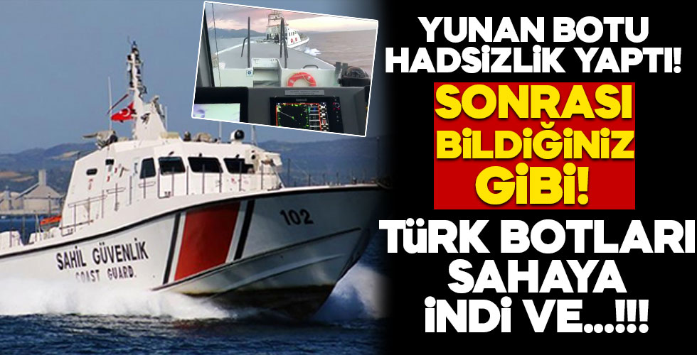 TSK Yunan botlarına haddini bildirdi! - beyazgazete.com/haber/2020/4/9…