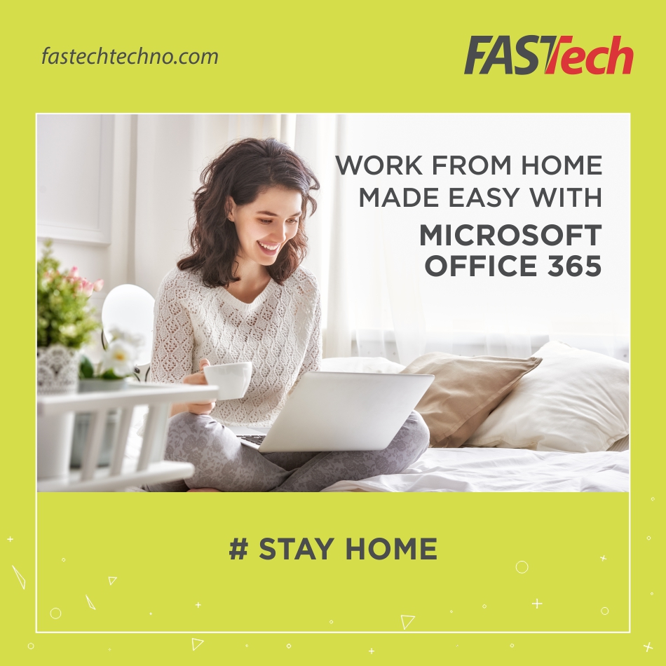 Fastech6's tweet image. With many employees suddenly working from home, Microsoft office 365 offers a complete office anywhere to help organizations and employees to remain productive in this pandemic situation.
Stay HOME. Stay SAFE. #fastechtechno #stayhome #fightagainstcorona #covid19 #Microsoftoffice